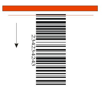 東麗區(qū)TSC條碼打印機橫向和縱向打印條形碼，為什么識讀率不同？